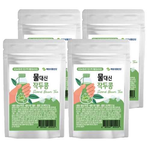 해밀생활건강 물대신 작두콩차, 0.7g, 20개입, 4개