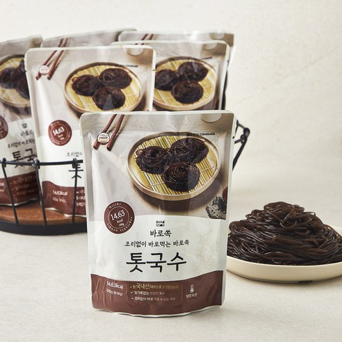 바로쏙 톳국수, 300g, 6개