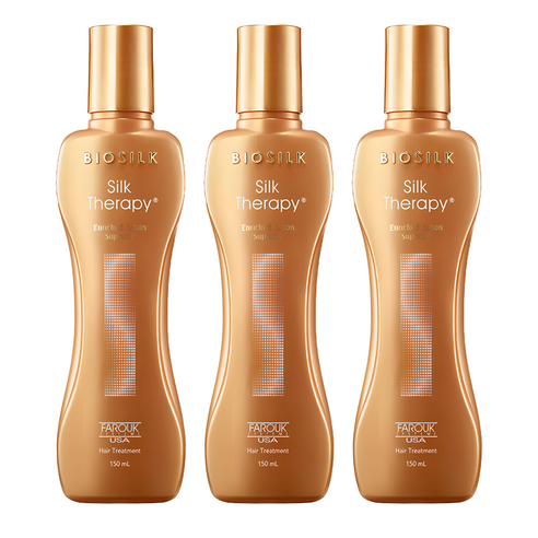 실크테라피 인리치드 액션 수프림 헤어 에센스, 60ml, 3개
