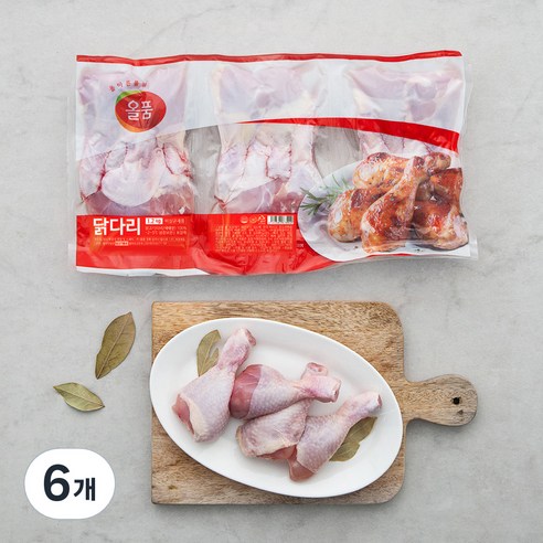 올품 닭다리 (냉장), 400g, 6개
