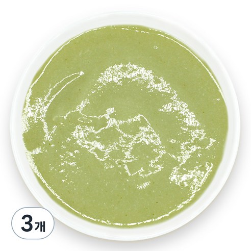 짱죽 실온이유식 초기, 브로콜리미음, 160g, 3개