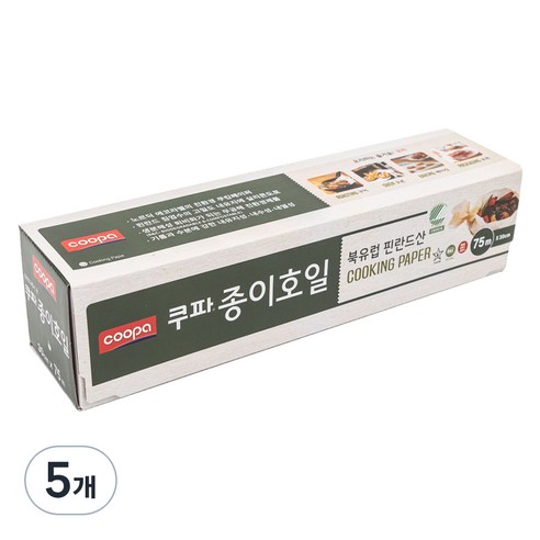 쿠파 종이호일, 75m, 1개입, 5개