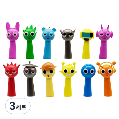 아트조이 스프런키 피규어 12종 세트 1세대, 3세트