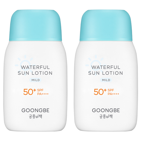 궁중비책 워터풀 유아 선로션 마일드 SPF50+ PA++++, 80g, 2개