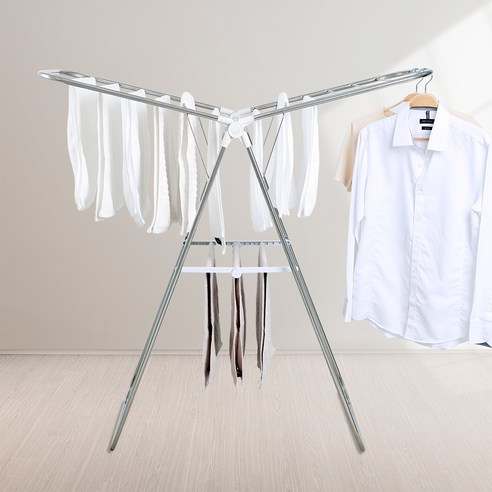 좁은 공간도 넓게! 코멧 홈 접이식 빨래건조대로 쾌적한 빨래 생활을!