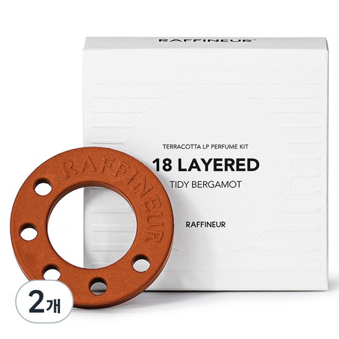 라피네르 테라코타 LP 퍼퓸 키트 24g, 타이디 베르가못, 2개
