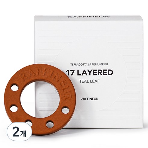 라피네르 테라코타 LP 퍼퓸 키트 24g, 틸 리프, 2개