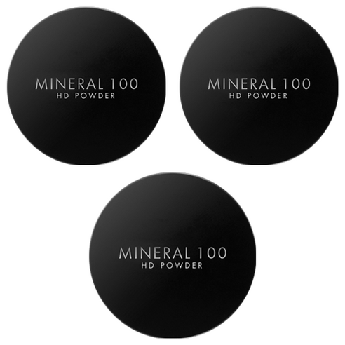 어퓨 미네랄 100 HD 파우더 5.5g, 화이트, 3개
