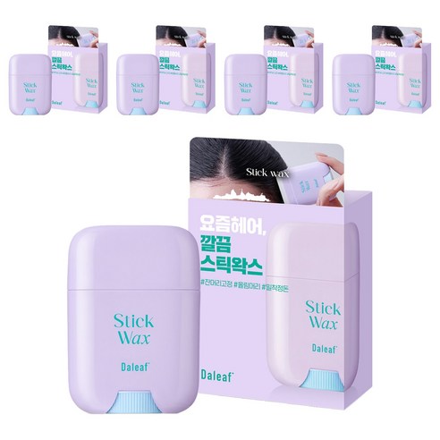 달리프 글램 잔머리고정 스틱 헤어왁스, 5개