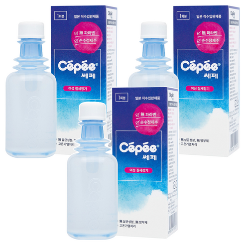 쎄페 여성용 질세정제, 120ml, 3개