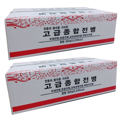 정다운식품 고급 종합 전병, 800g, 2개