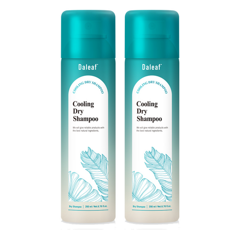 달리프 쿨링 드라이 샴푸 민트향, 2개, 200ml