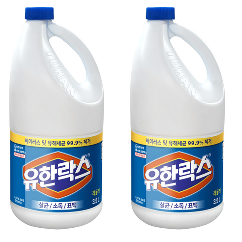 유한락스 레귤러, 3.5L, 2개