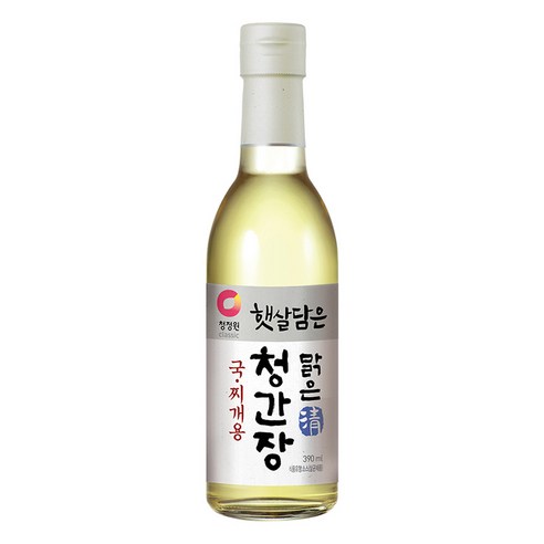 청정원 햇살담은맑은청간장 국찌개용, 390ml, 1개