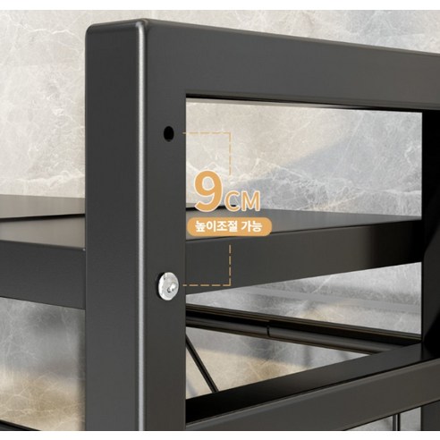 좁은 주방, 오브민 전자레인지 선반으로 공간 활용 끝!