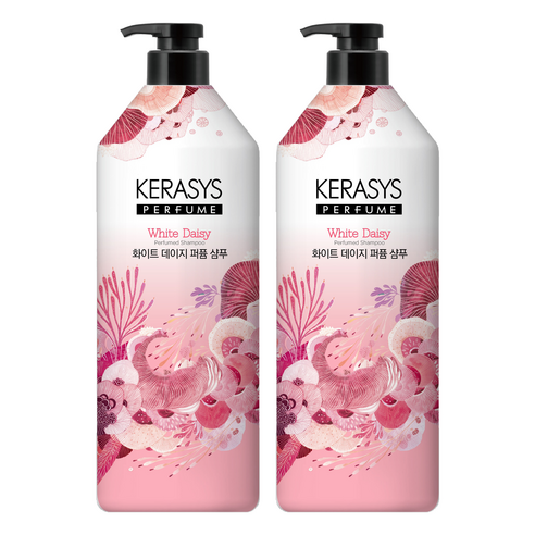 케라시스 화이트 데이지 퍼퓸 샴푸, 2개, 1L