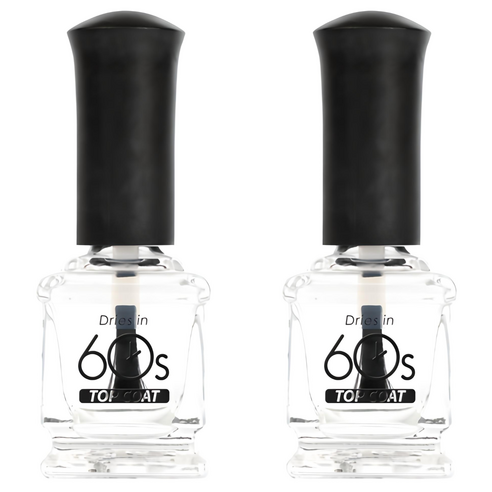 위드샨 60초 네일라커, 탑코트, 15ml, 2개