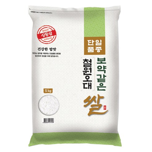 대한농산 2024년산 햅쌀 보약같은 철원오대쌀, 5kg, 1개