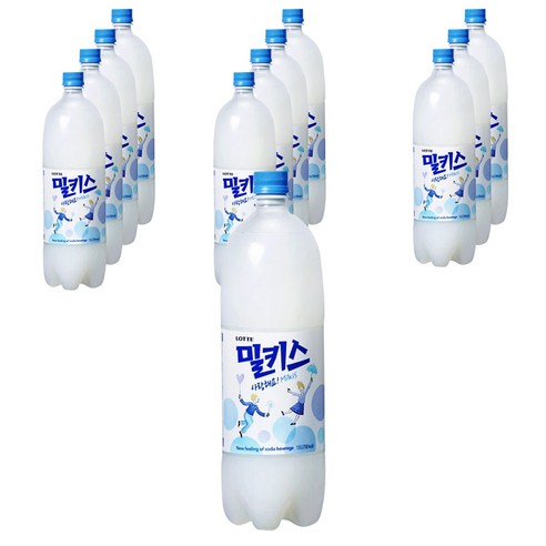 롯데칠성음료 밀키스, 1.5L, 12개