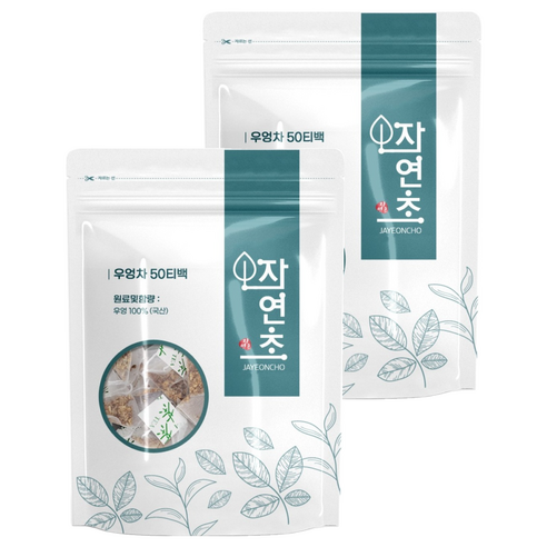 자연초 우엉차 삼각티백, 1g, 50개입, 2개
