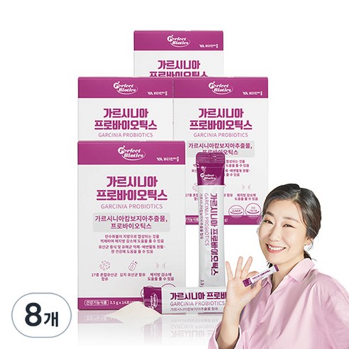 비타민마을 퍼펙트바이오틱스 가르시니아 프로바이오틱스, 49g, 8개