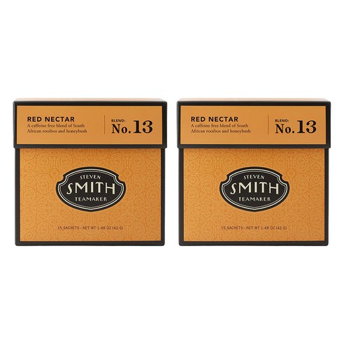 Smith Teamaker 레드 넥타 티 15 티백 (42 g), 2.8g, 15개입, 2개