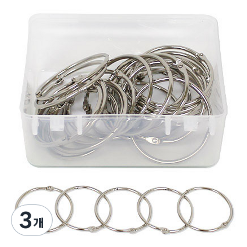 실버 오링 30개입, 50mm, 3개