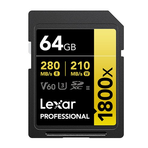 렉사 1800배속 UHS 2급 SD카드, 64GB