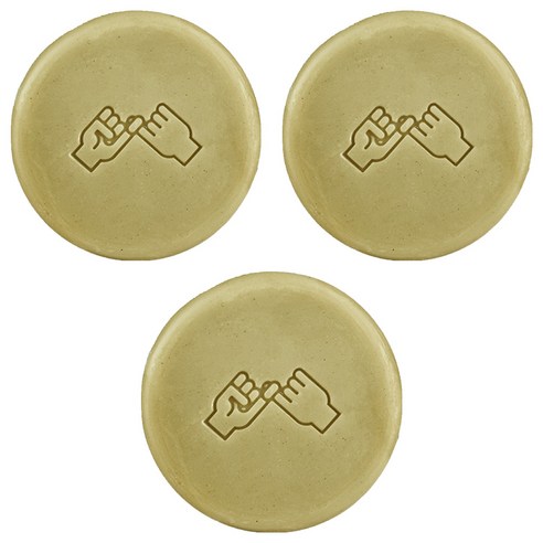 동구밭 올바른 샴푸바 중건성용, 120g, 3개
