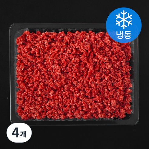 호주산 우민찌 다짐육 (냉동), 4개, 500g