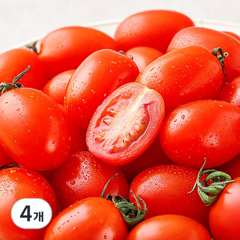 대추 방울 토마토, 750g, 4팩