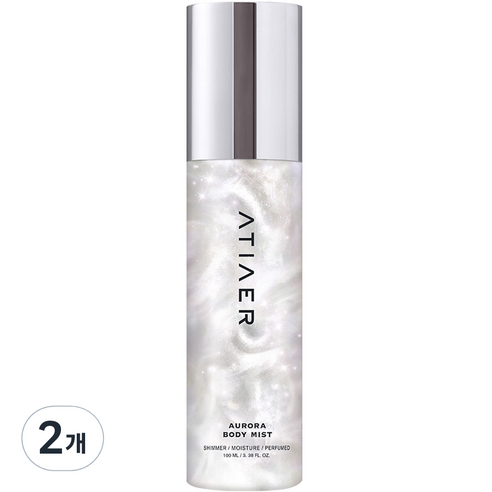 에티에르 오로라 바디미스트 코튼향, 100ml, 2개