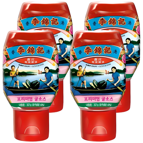 오뚜기 이금기프리미엄 굴소스, 327g, 4개