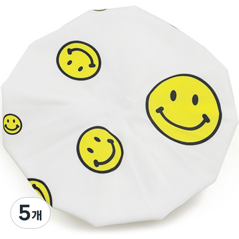 브렌스 프리미엄 냉온 얼음찜질주머니 SMILE, 5개