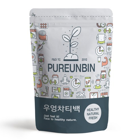 푸른빈 우엉차 삼각티백, 1개, 75g