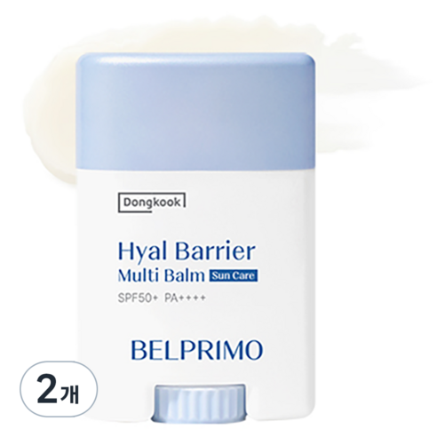 벨프리모 동국 히알 베리어 멀티밤 SPF50+ PA++++, 2개, 19.5g
