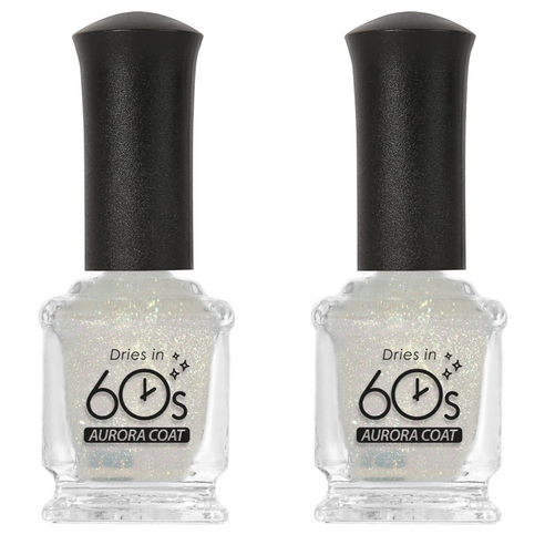 위드샨 60초 네일라커, 오로라코트, 15ml, 2개