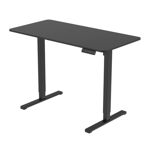Flexispot 전동 높이조절 책상 모션데스크 1200, 1200 x 600..., 블랙