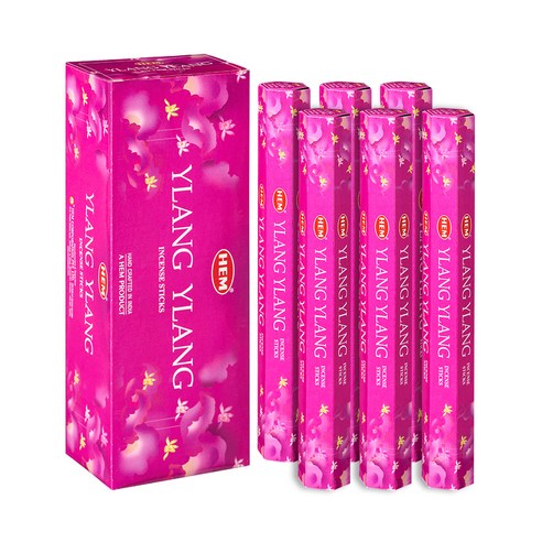 HEM 인센스 스틱 20p x 6개 세트, 일랑일랑