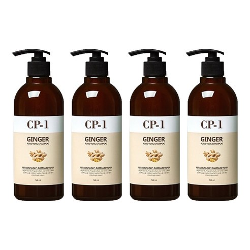 씨피원 진저 퓨리파잉 샴푸, 500ml, 4개