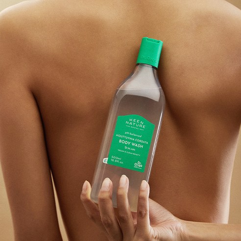 민감한 피부를 위한 완벽한 바디워시: 닥터올가 약산성 어성초 바디워시