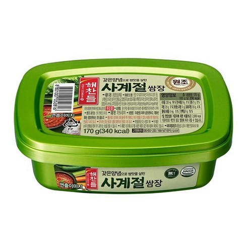 해찬들 사계절 쌈장, 170g, 1개
