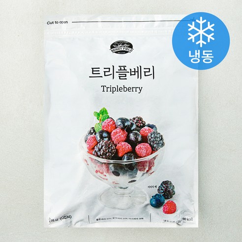 칠레산 베리필드 트리플베리 (냉동), 1개, 1kg