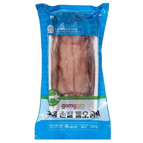 곰곰 손질 통오징어: 편리함과 맛의 완벽한 조화