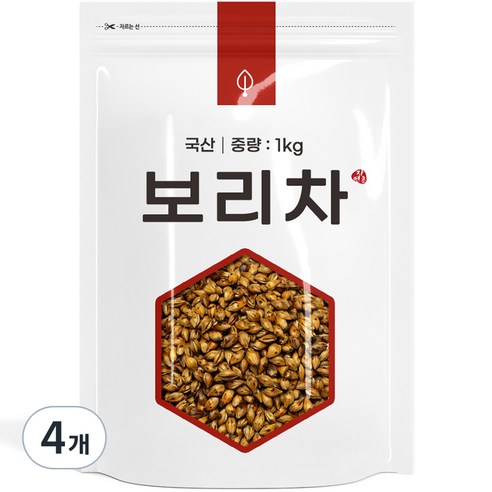 자연초 보리차, 1kg, 1개입, 4개