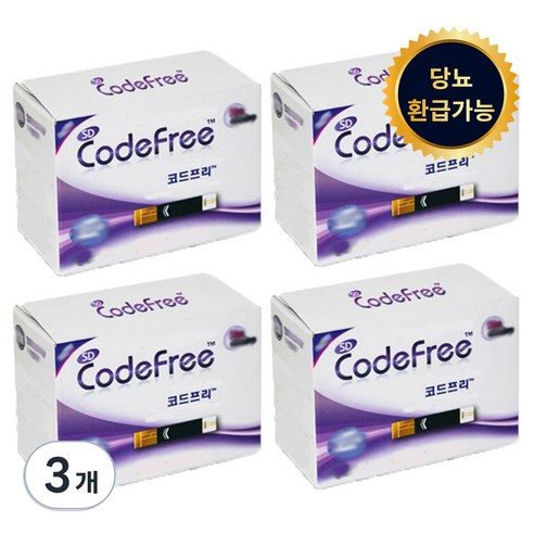 SD코드프리 혈당시험지, 50개입, 12개