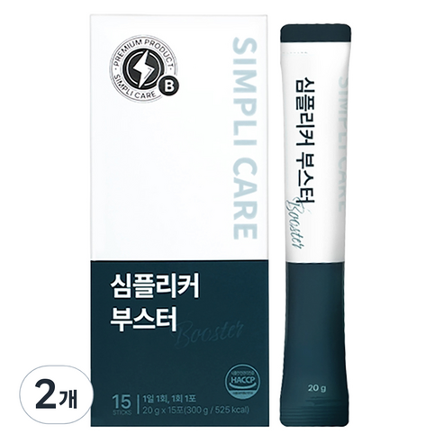 심플리케어 심플리커부스터 아르기닌 타우린 비타민C 15p, 300g, 2개