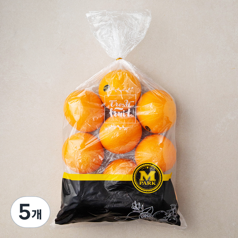 엠팍 고당도 네이블 오렌지, 2kg(중대과, 8~12입), 5개