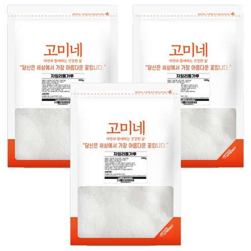 고미네 자일리톨가루, 300g, 3개