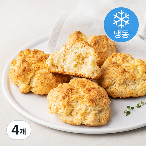 서울브레드 생크림 스콘 5개입 (냉동), 350g, 4개